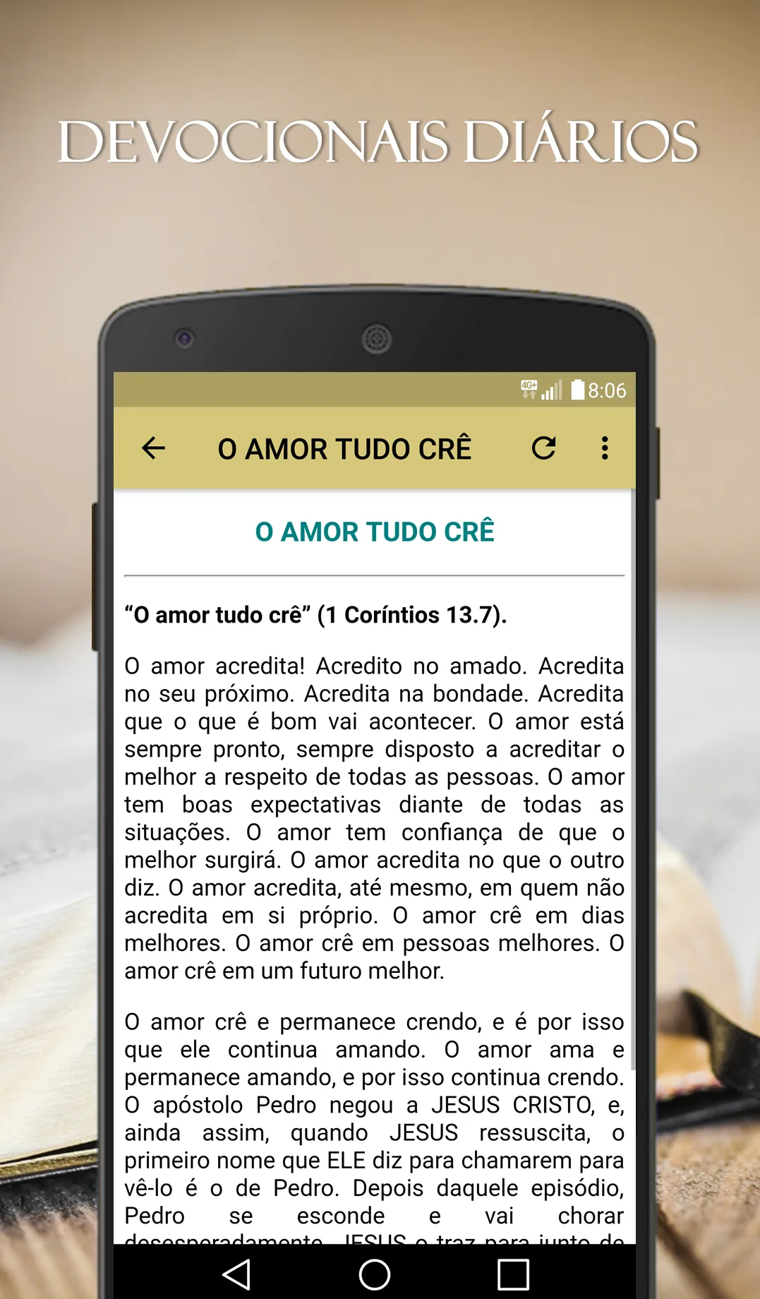 Devocionais Diários | Indus Appstore | Screenshot