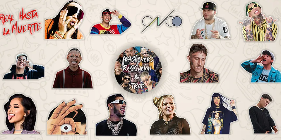 Stickers Reggaeton & Trap | Indus Appstore | Screenshot