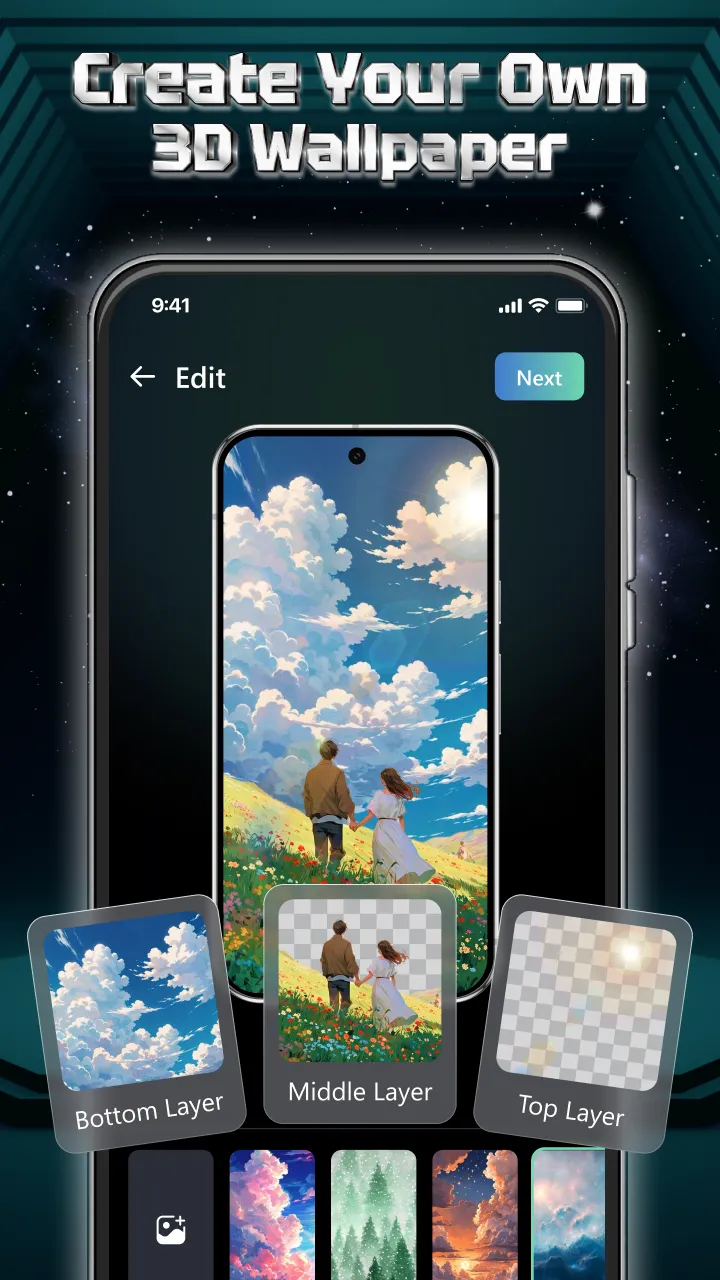 Plaxa: Parallax Aura Wallpaper | Indus Appstore | Screenshot