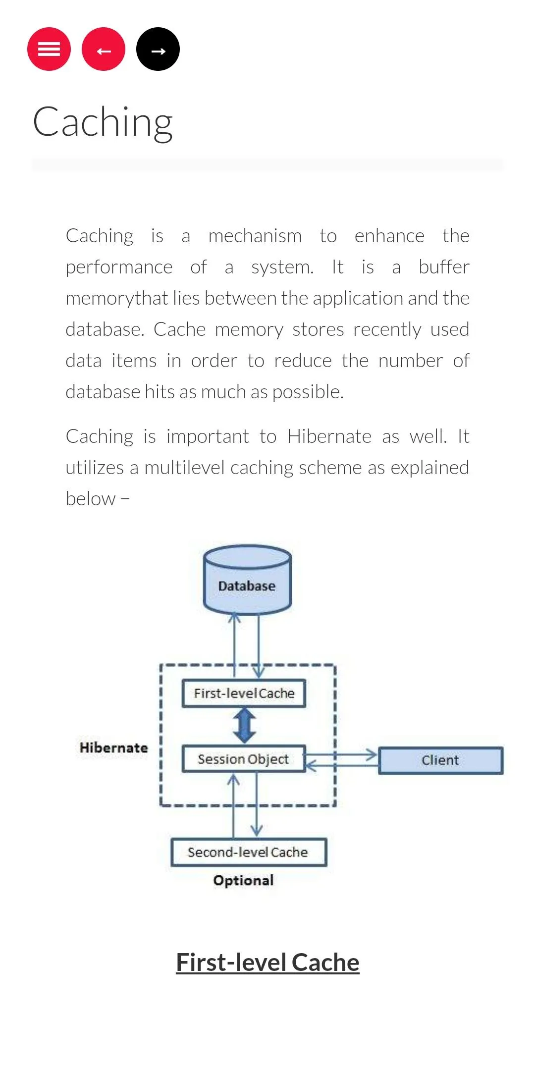 Learn Hibernate Tutorial | Indus Appstore | Screenshot