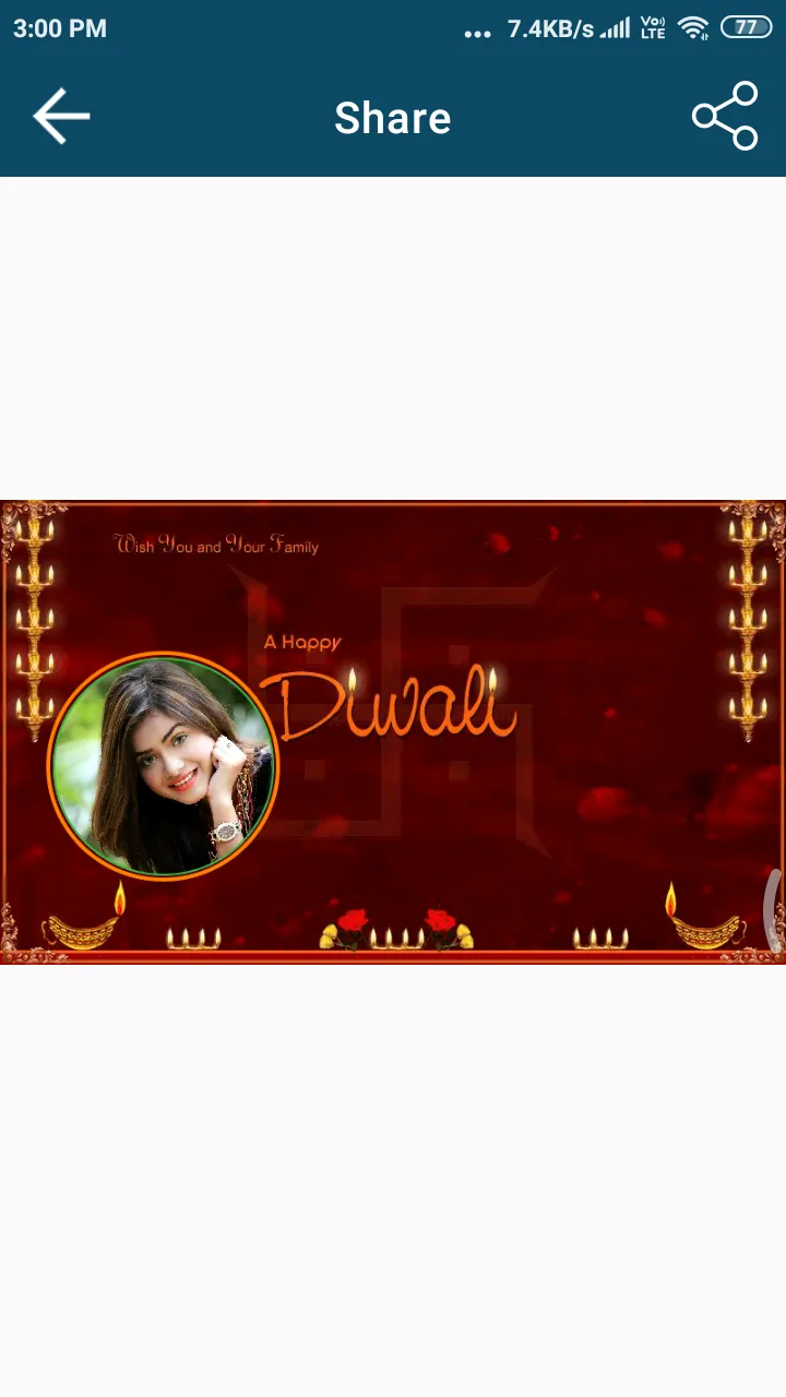 Diwali & New Year PIP Frames | Indus Appstore | Screenshot