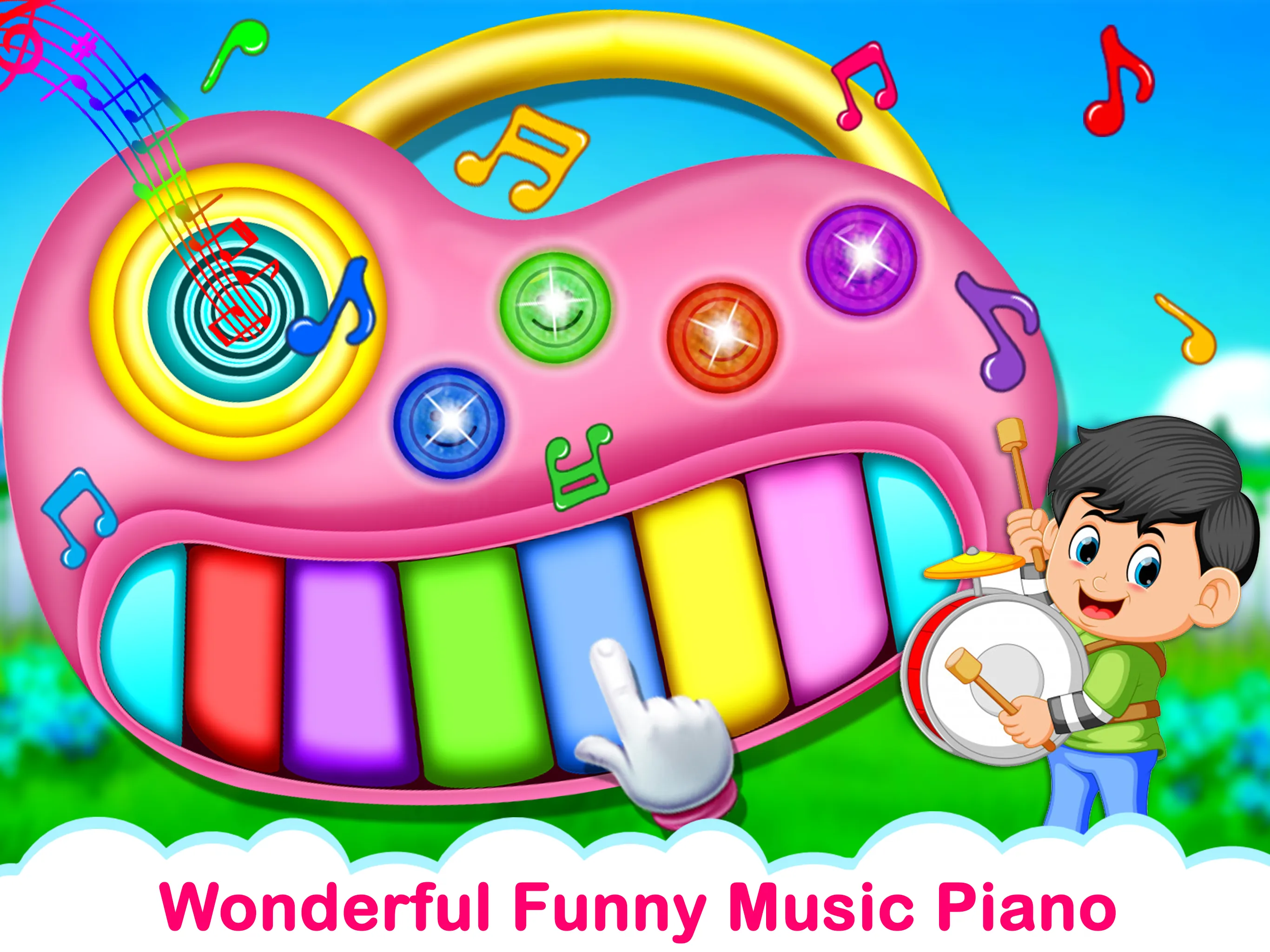 Kids Music Instruments - Piano | Indus Appstore | Screenshot