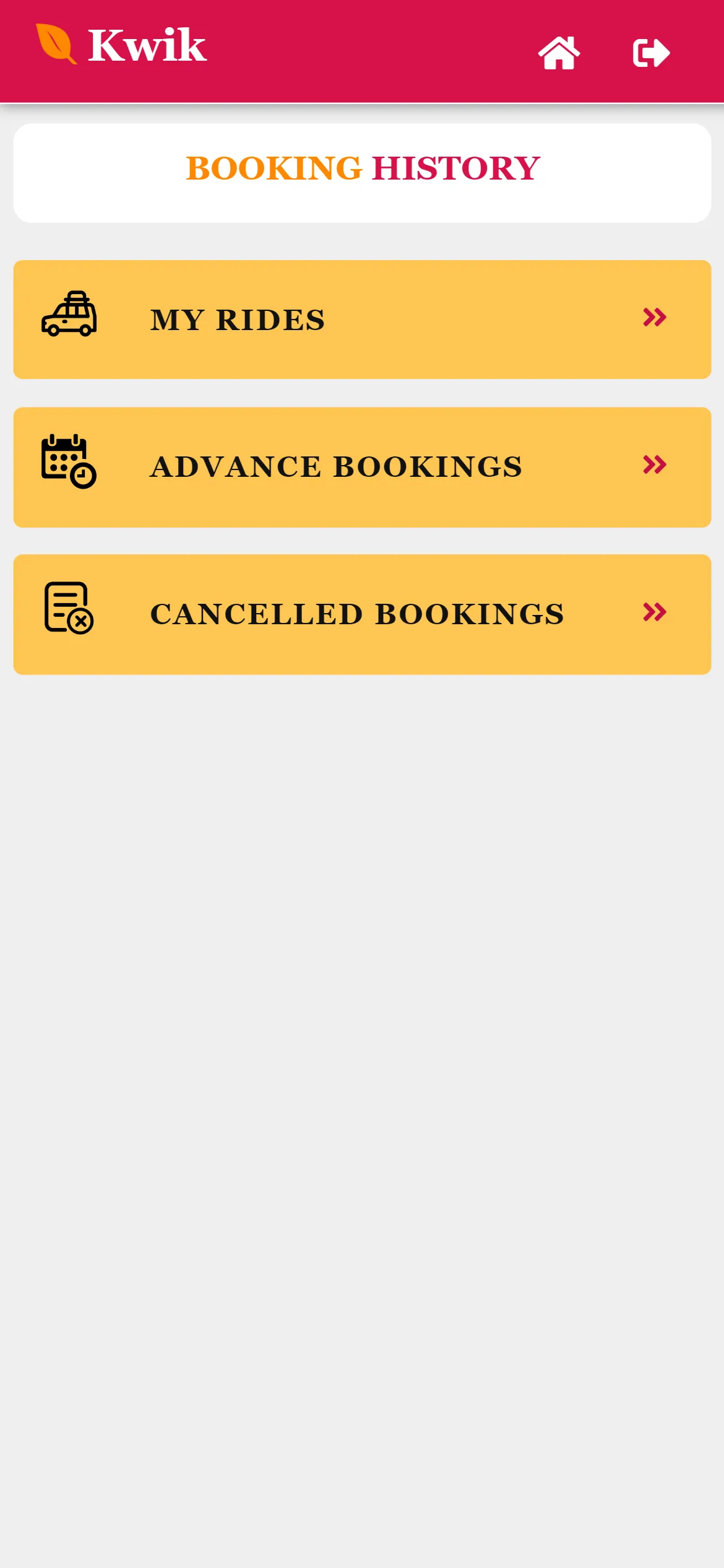 KwikTaxiko | Indus Appstore | Screenshot