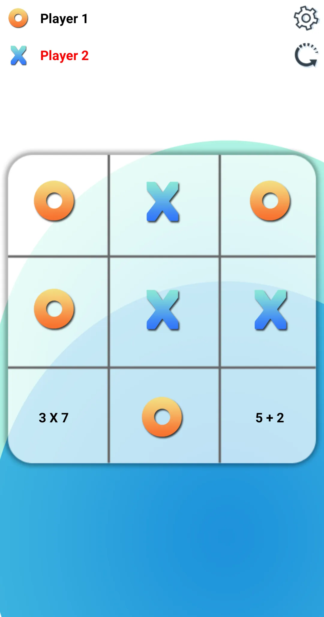 Tic Tac Toe: A Math Game | Indus Appstore | Screenshot