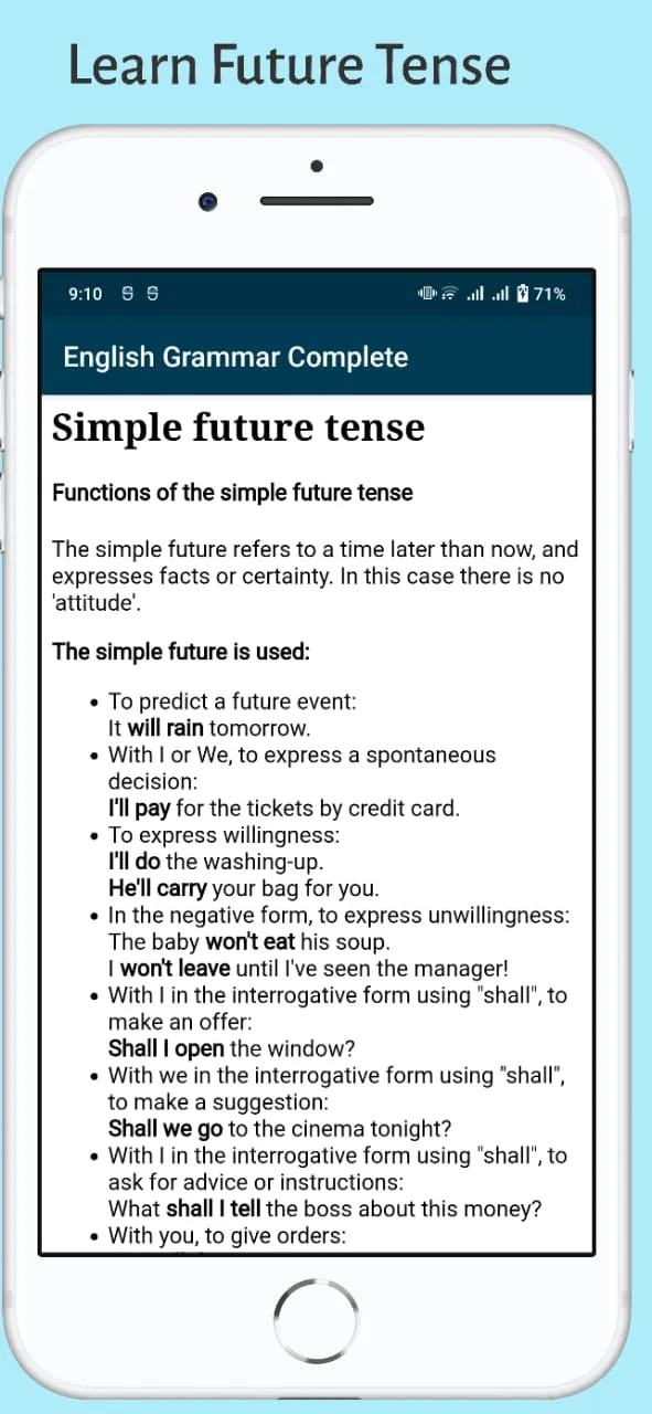 Complete English grammar Book | Indus Appstore | Screenshot