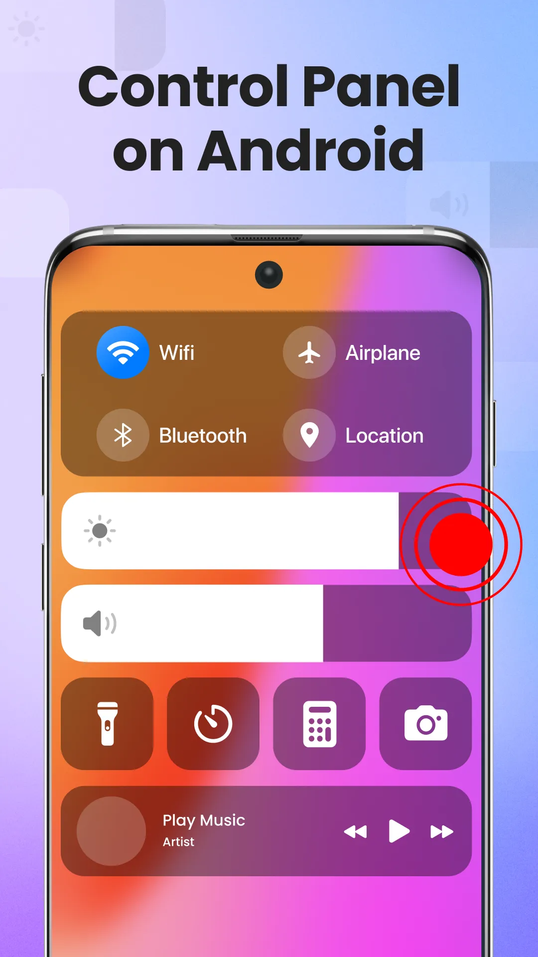 Center Control - Panel Plus | Indus Appstore | Screenshot