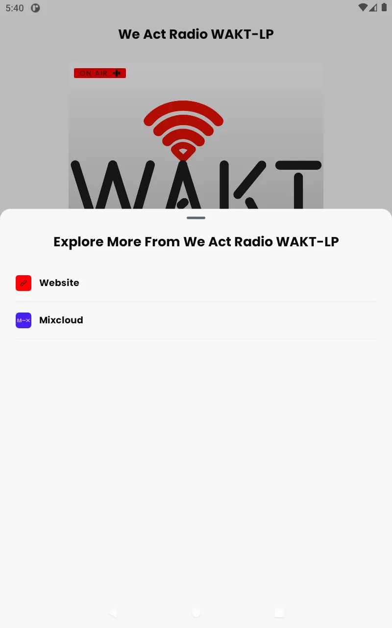 WAKT 106.1FM | Indus Appstore | Screenshot