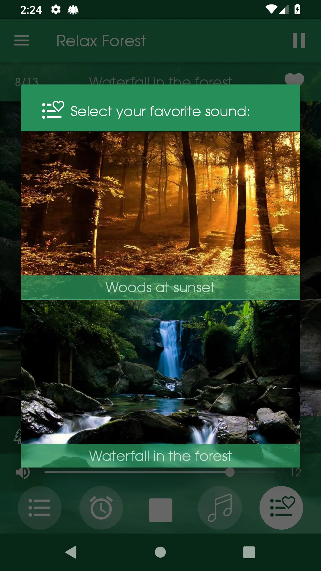 Relax Forest: sleep sounds | Indus Appstore | Screenshot