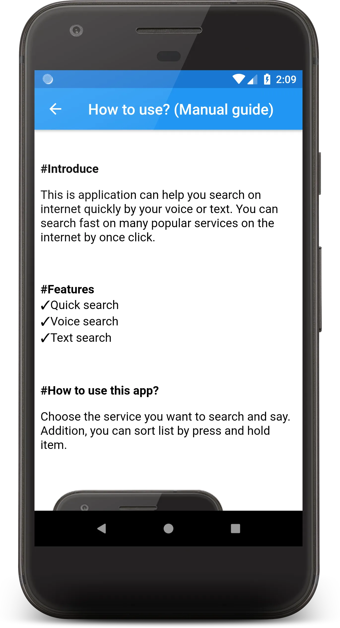 Voice search App | Indus Appstore | Screenshot