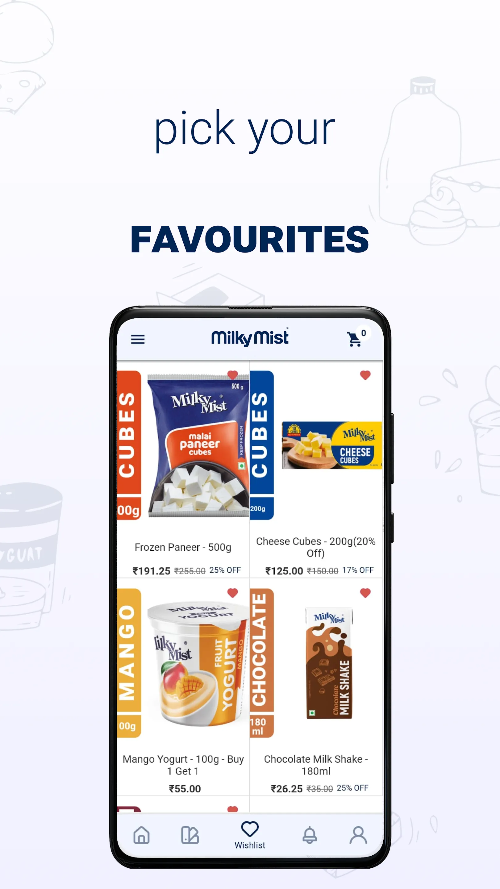 Milky Mist Online Delivery App | Indus Appstore | Screenshot