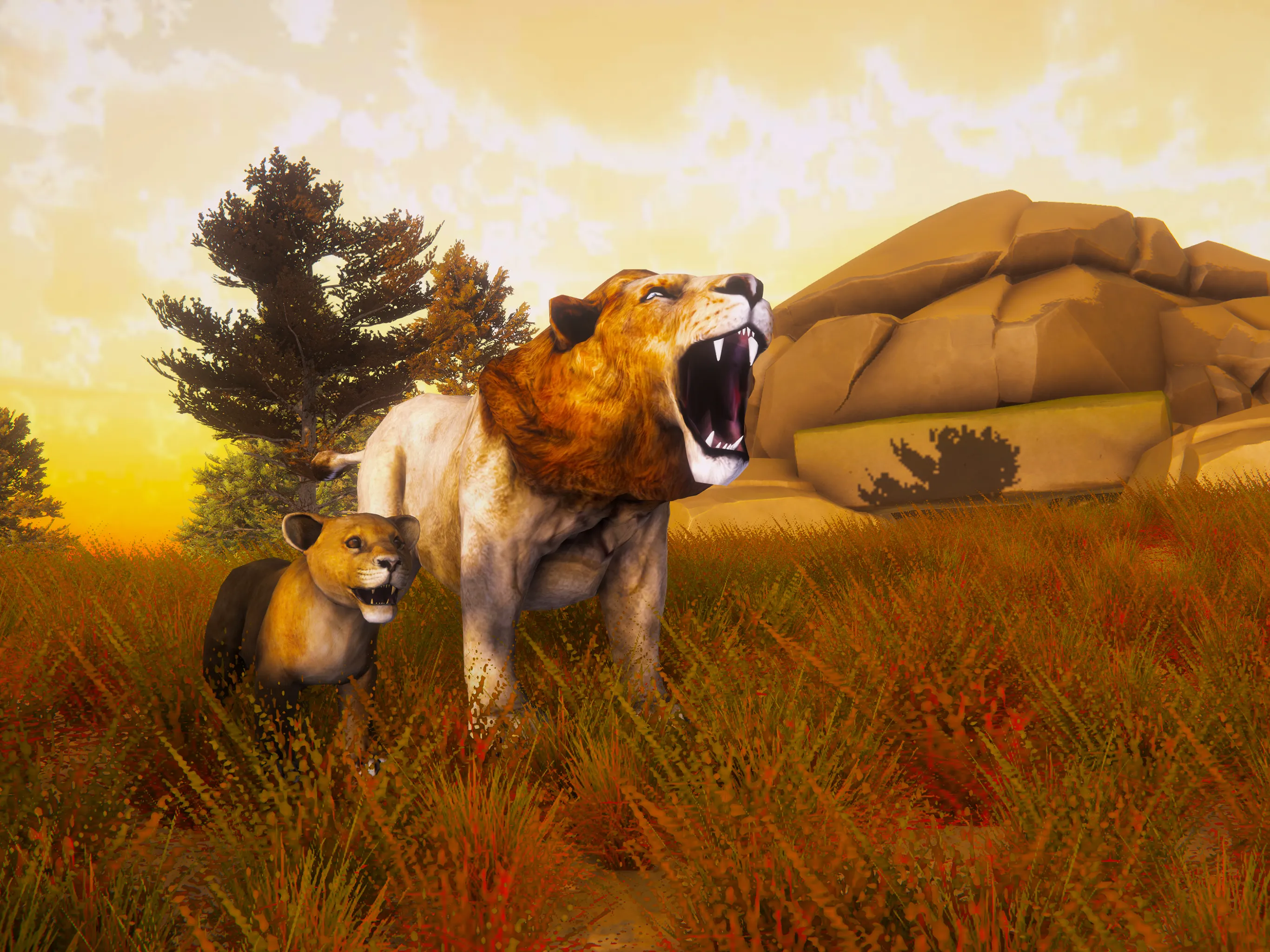 Lion Games Animal Simulator | Indus Appstore | Screenshot