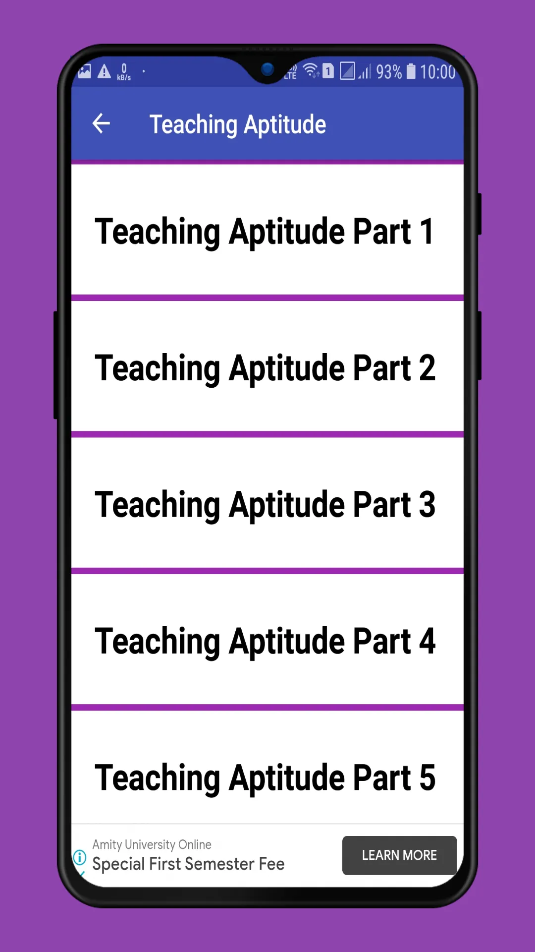 Teaching Aptitude | Indus Appstore | Screenshot