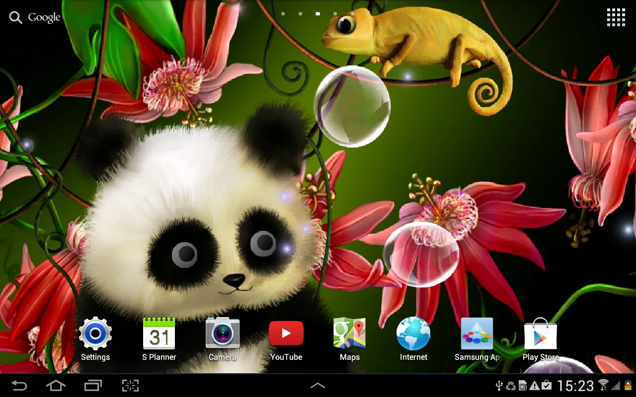 Panda Live Wallpaper | Indus Appstore | Screenshot