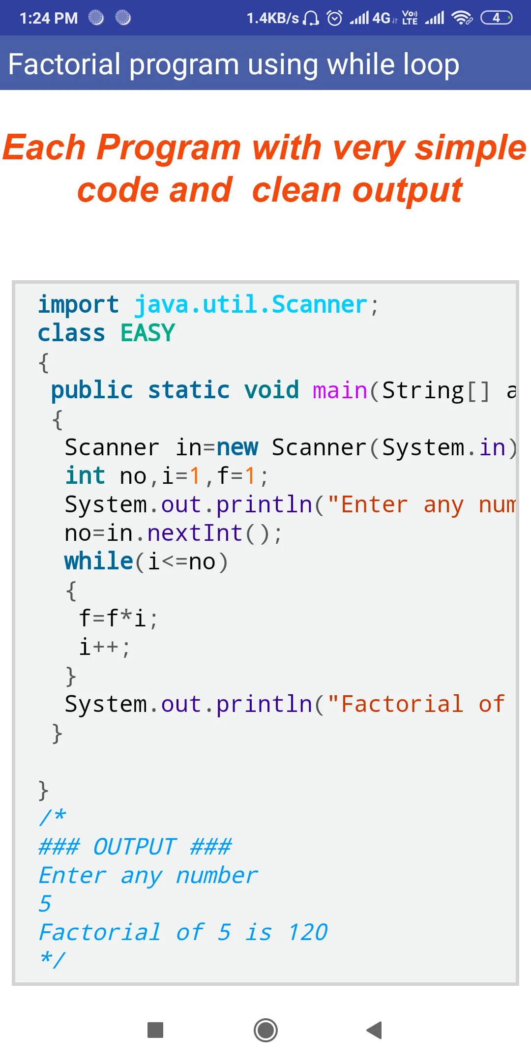 Java Programming App | Indus Appstore | Screenshot