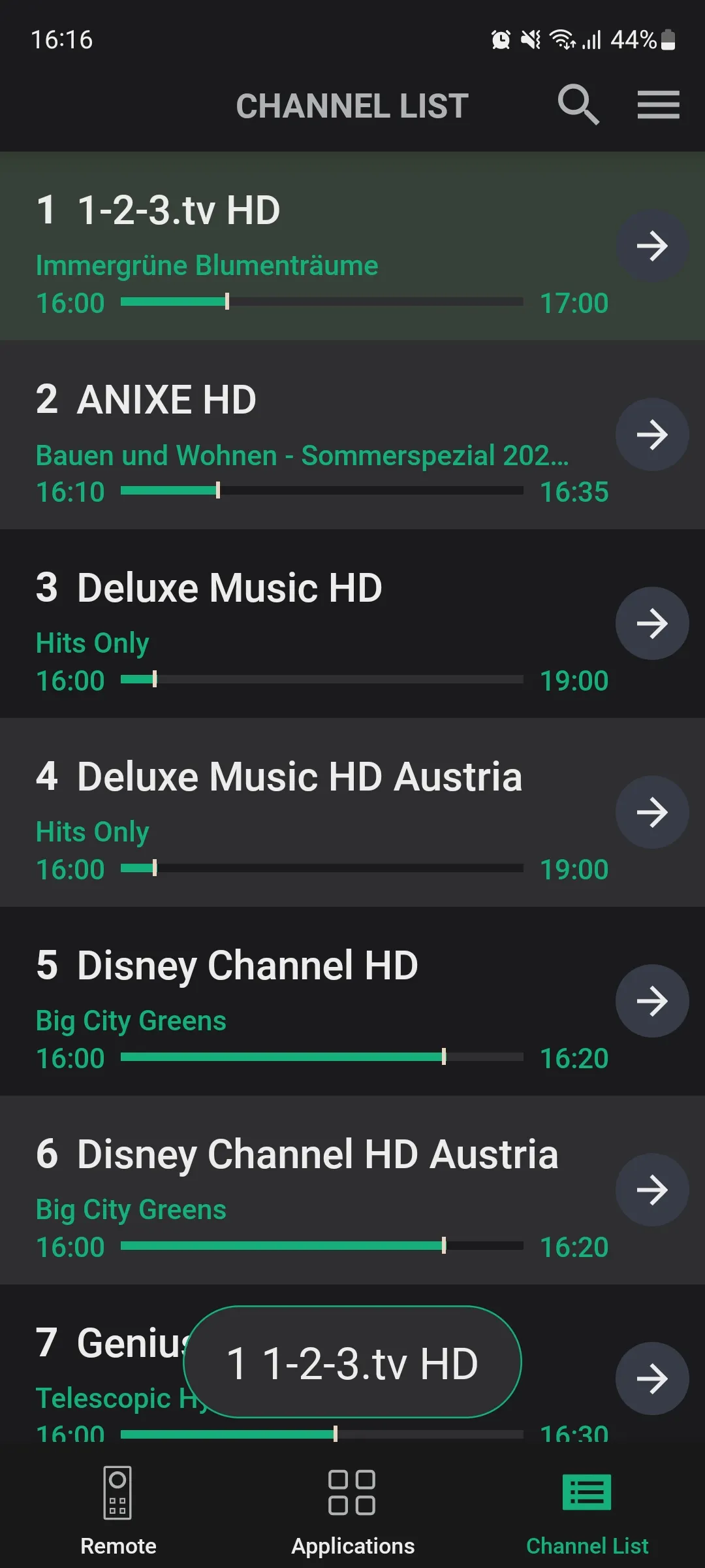 Grundig Smart Remote | Indus Appstore | Screenshot