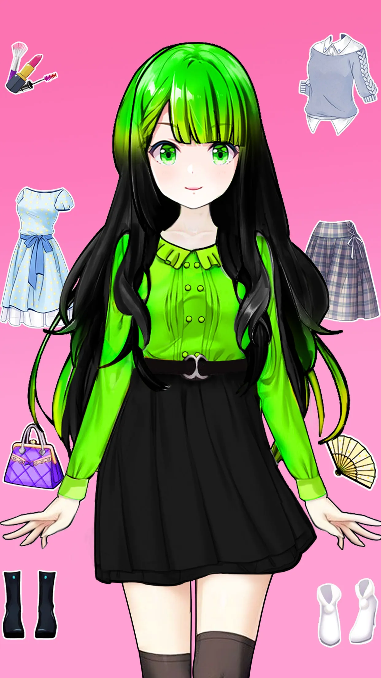 Anime Dress Up and Makeup Game | Indus Appstore | Screenshot