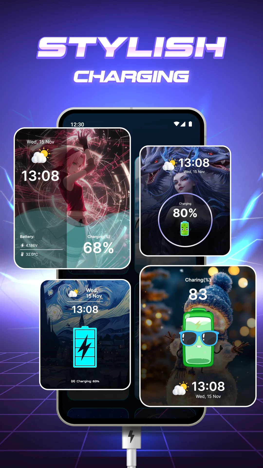 3D Battery Charging Animation | Indus Appstore | Screenshot