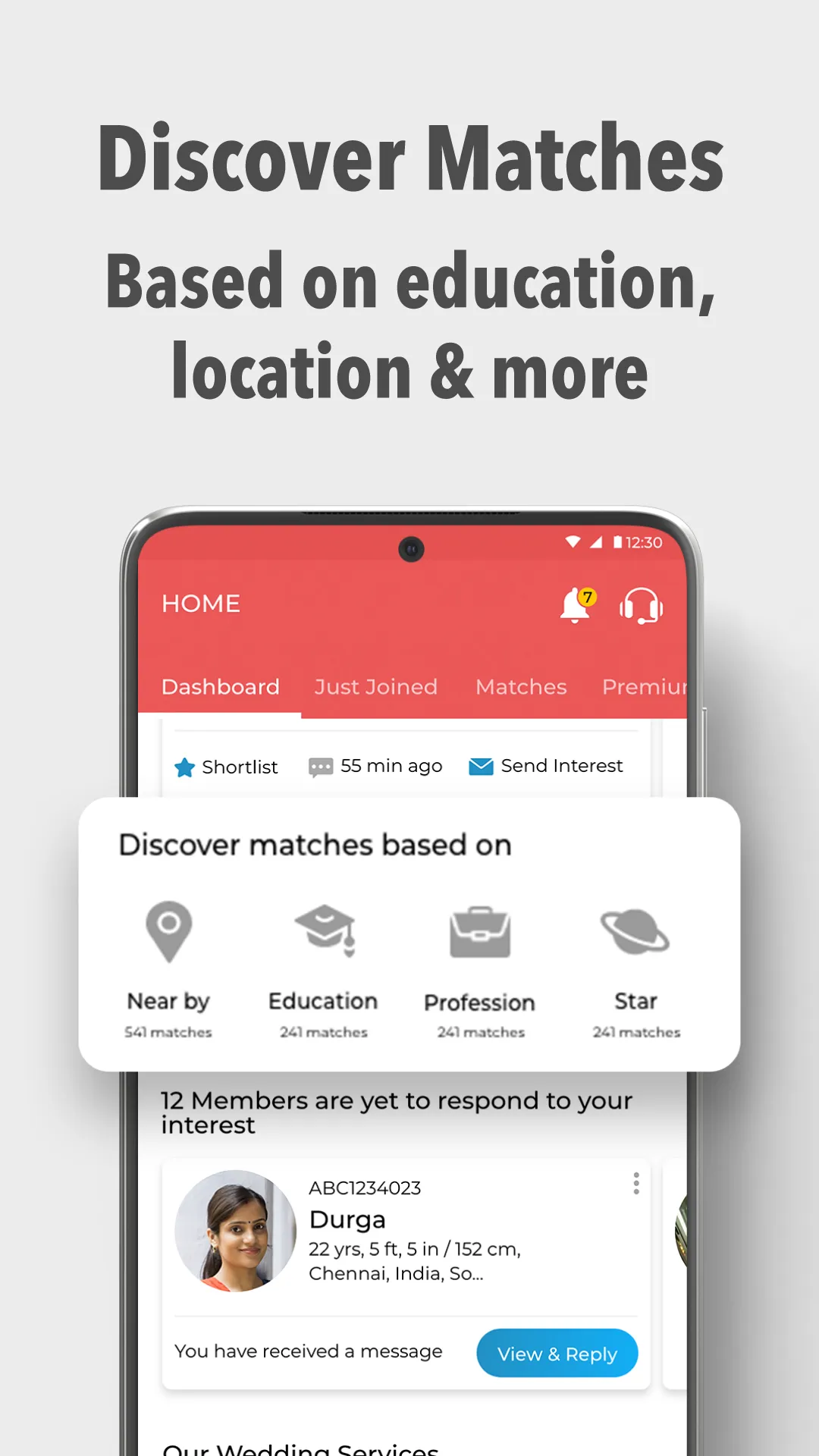 SC Matrimony - Marriage App | Indus Appstore | Screenshot