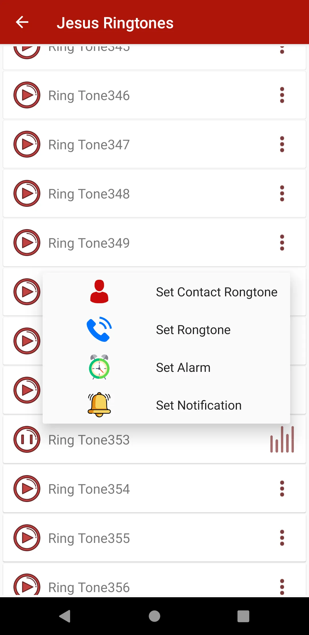Jesus Ring Tones offline | Indus Appstore | Screenshot
