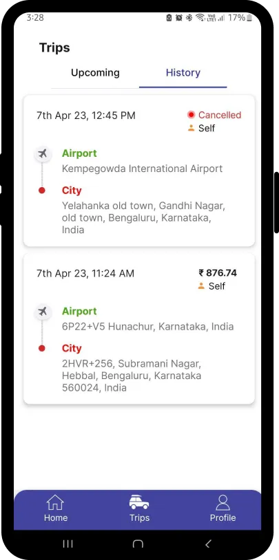 MegaCabs – Book a ride now | Indus Appstore | Screenshot