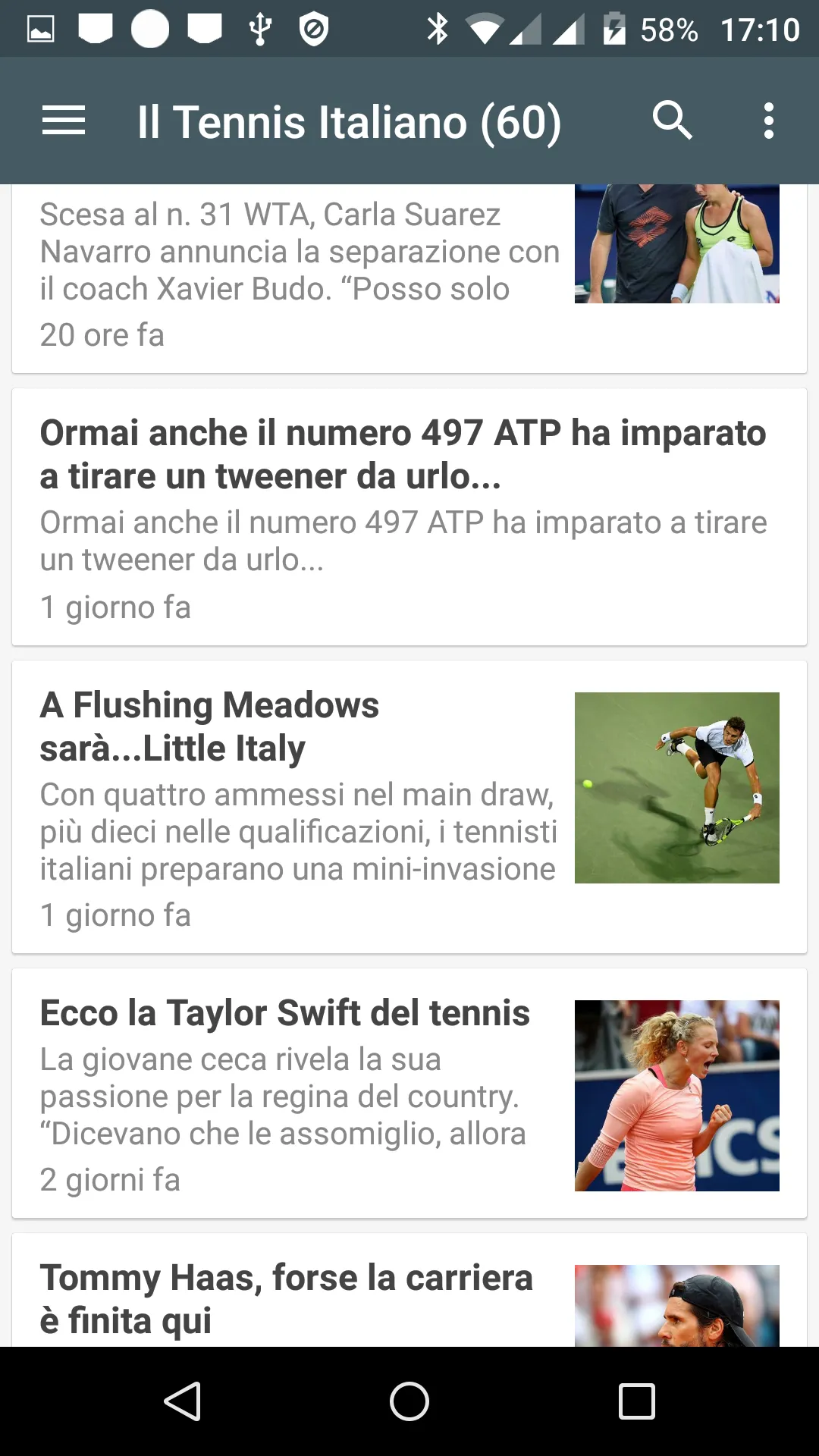 Tennis Notizie | Indus Appstore | Screenshot