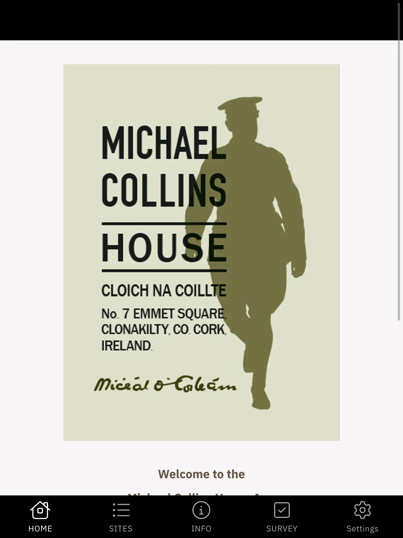 Michael Collins House App | Indus Appstore | Screenshot