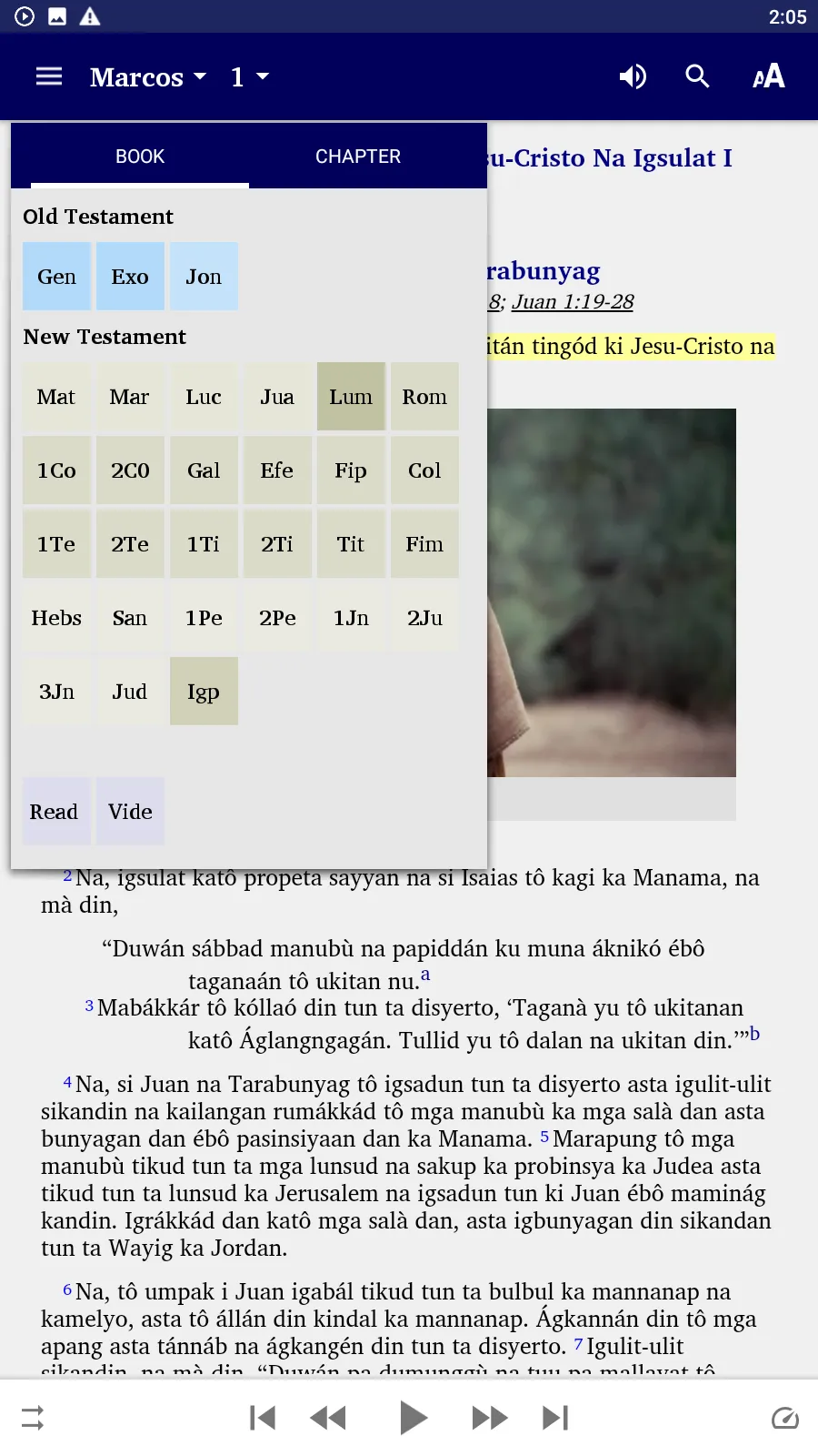 Tagabawa Bible | Indus Appstore | Screenshot