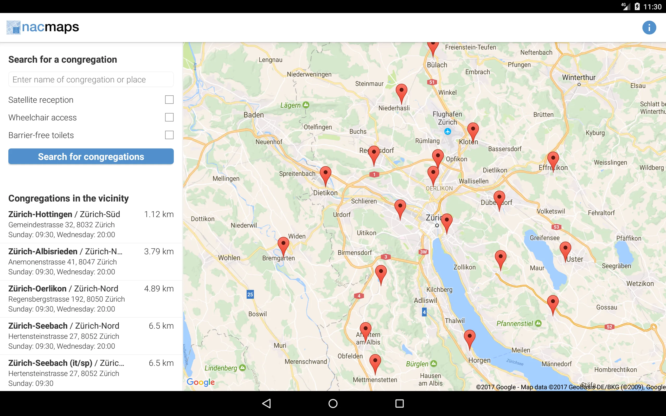 nacmaps | Indus Appstore | Screenshot