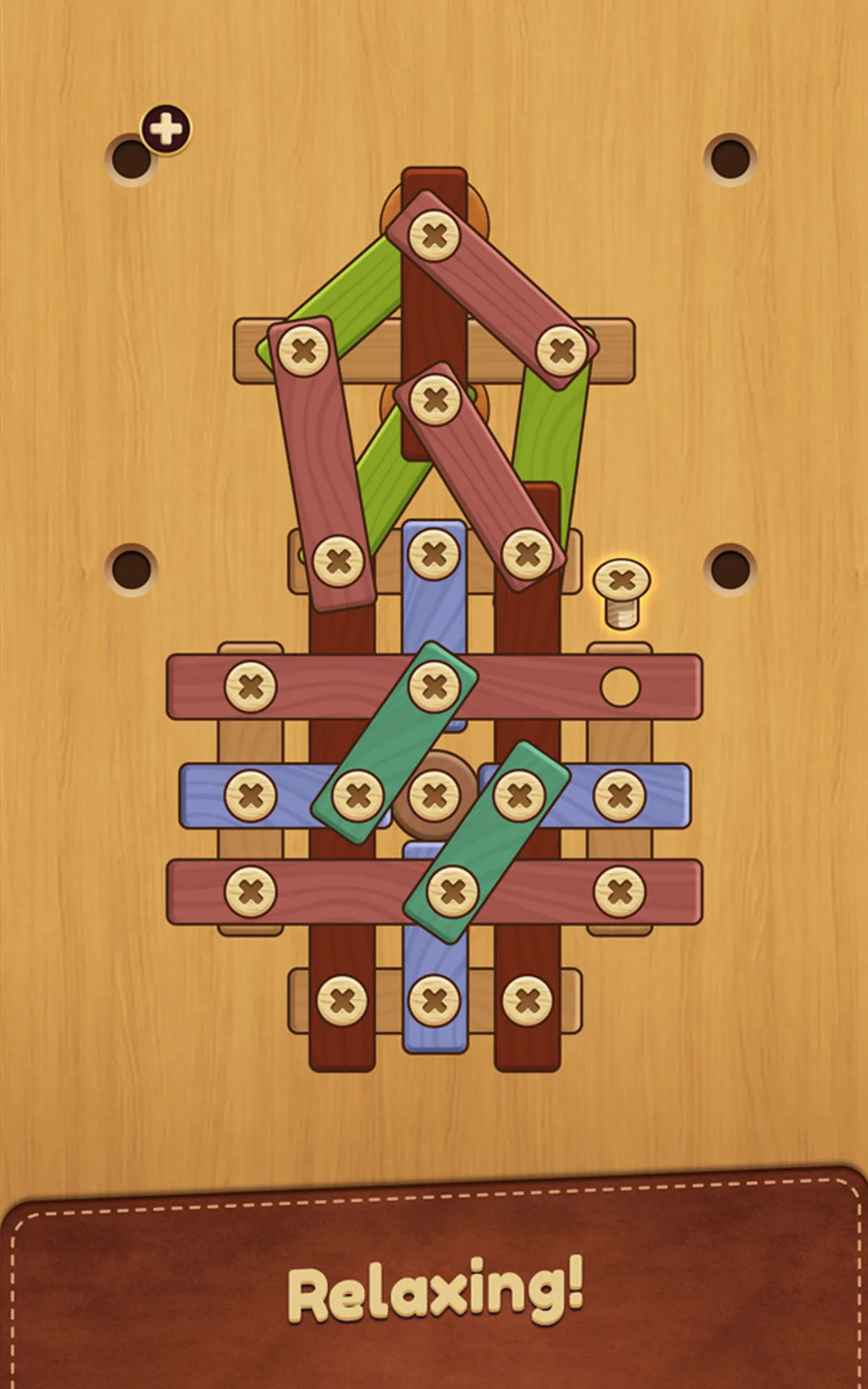 Nuts & Bolts Wood Puzzle | Indus Appstore | Screenshot