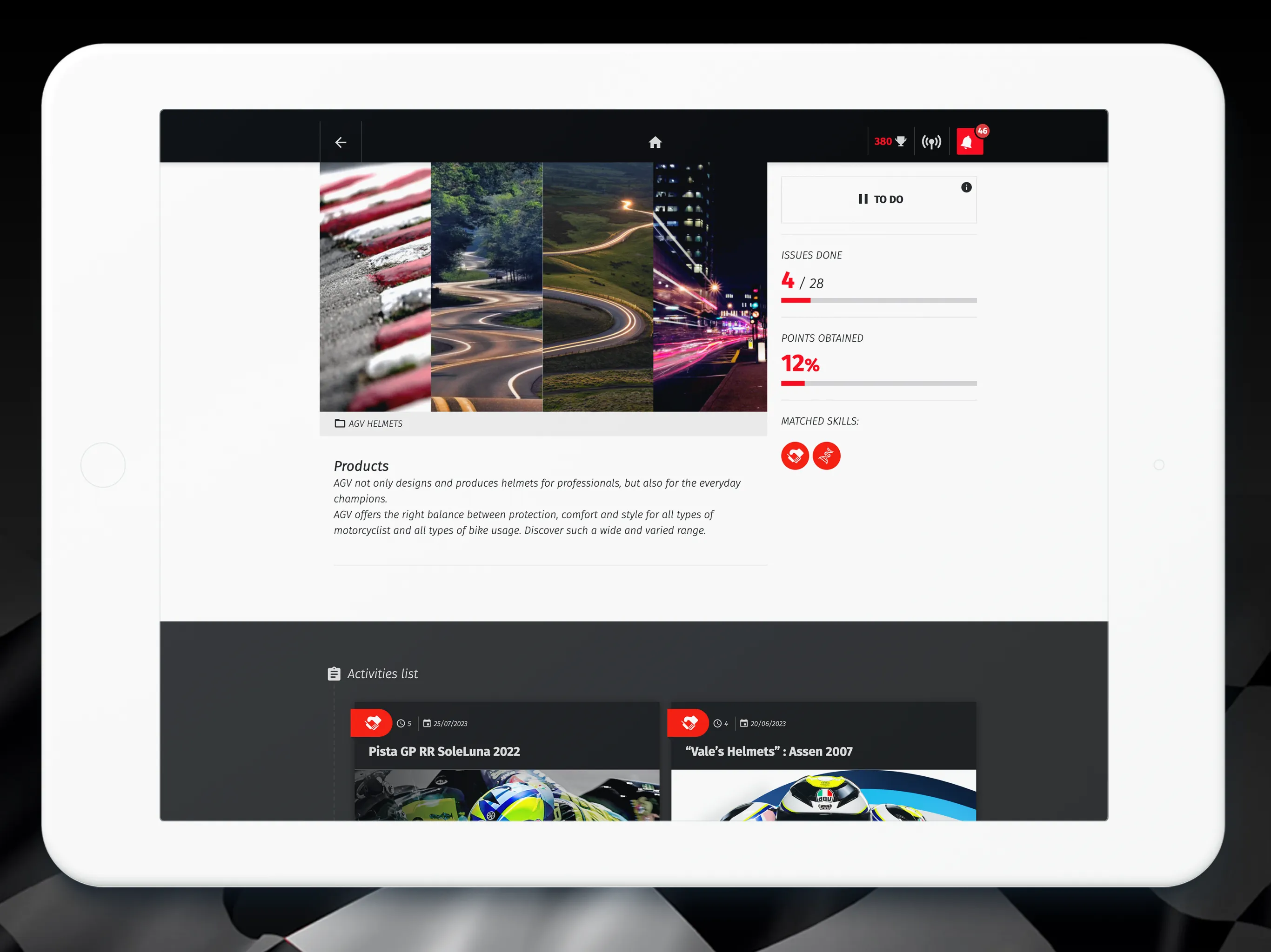 Dainese Academy | Indus Appstore | Screenshot