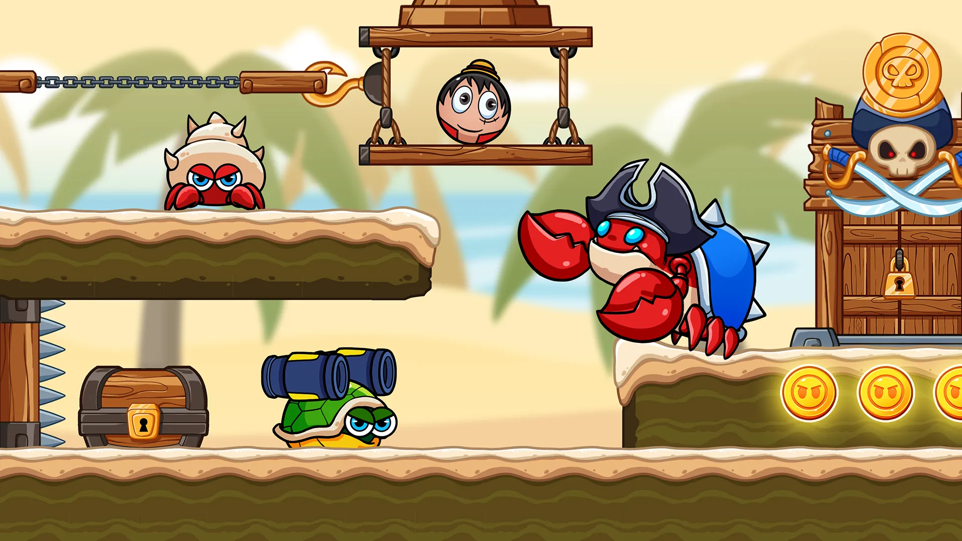 Ball V - Red Boss Challenge | Indus Appstore | Screenshot