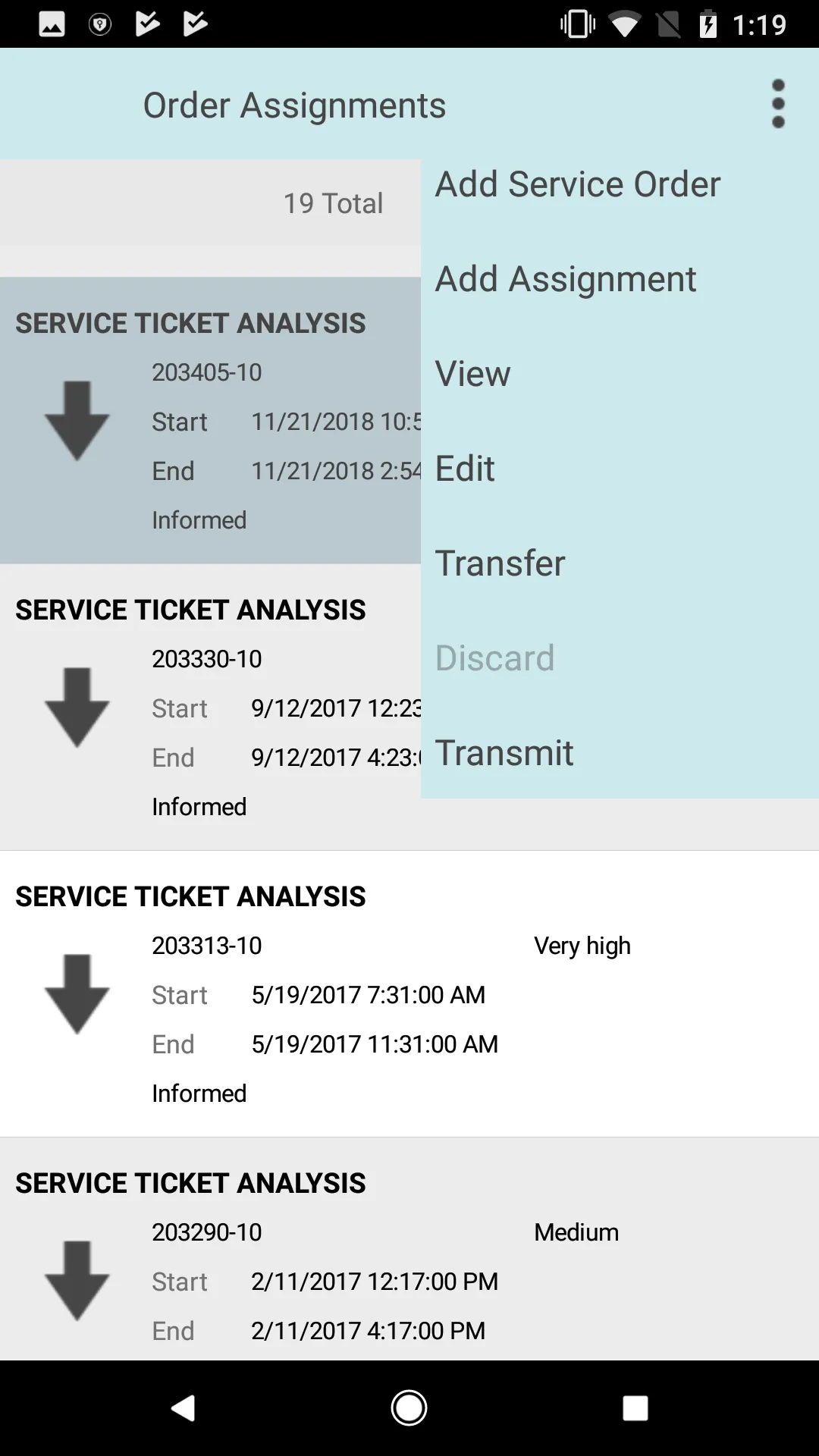 SAP CRM Service Manager | Indus Appstore | Screenshot