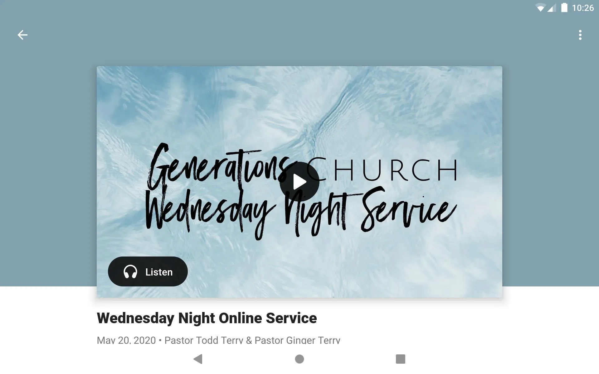 Generations NM Church | Indus Appstore | Screenshot