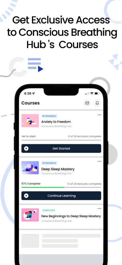 Conscious Breathing Hub | Indus Appstore | Screenshot