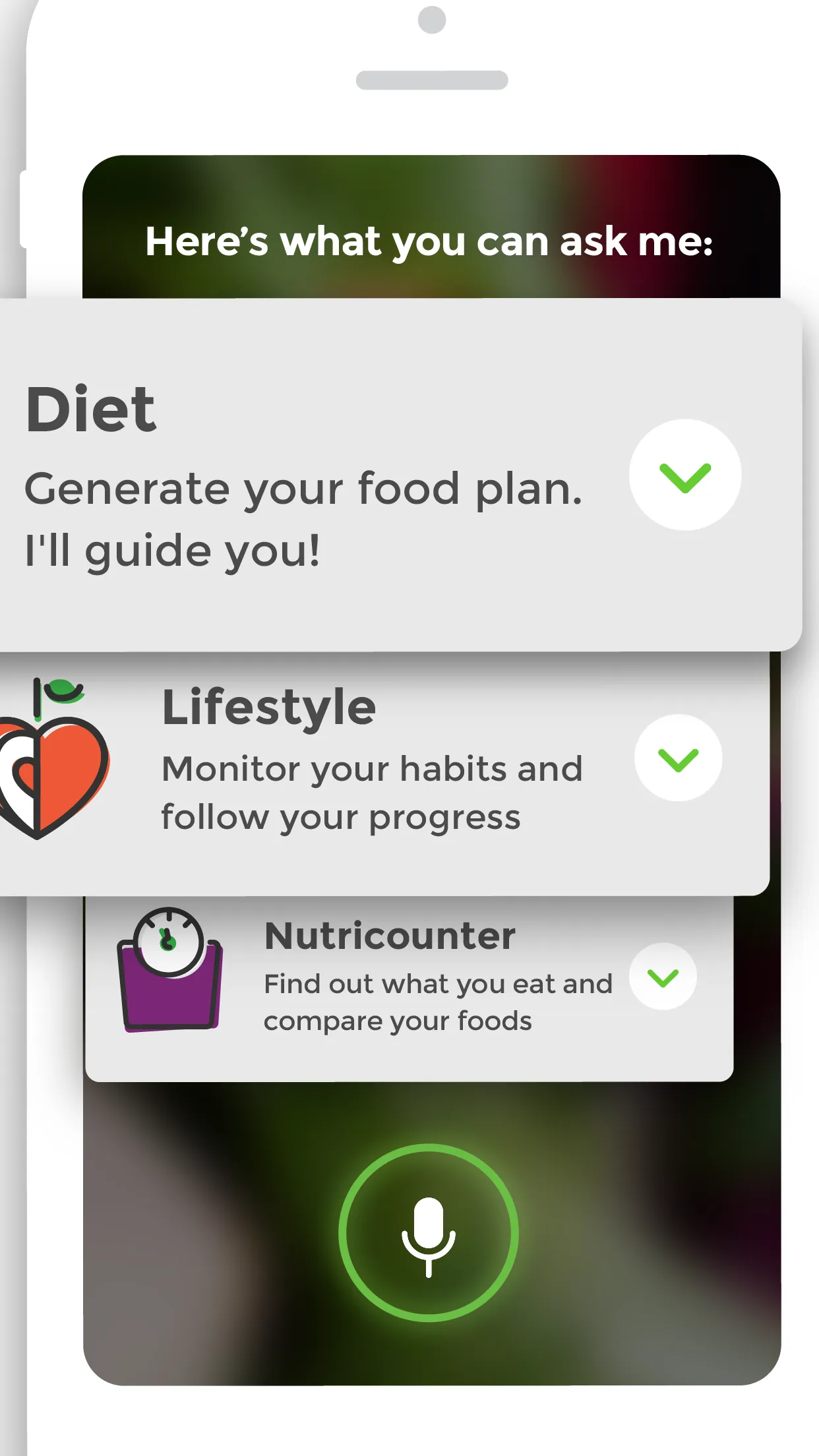 Oreegano: Diet, Recipes, Calor | Indus Appstore | Screenshot