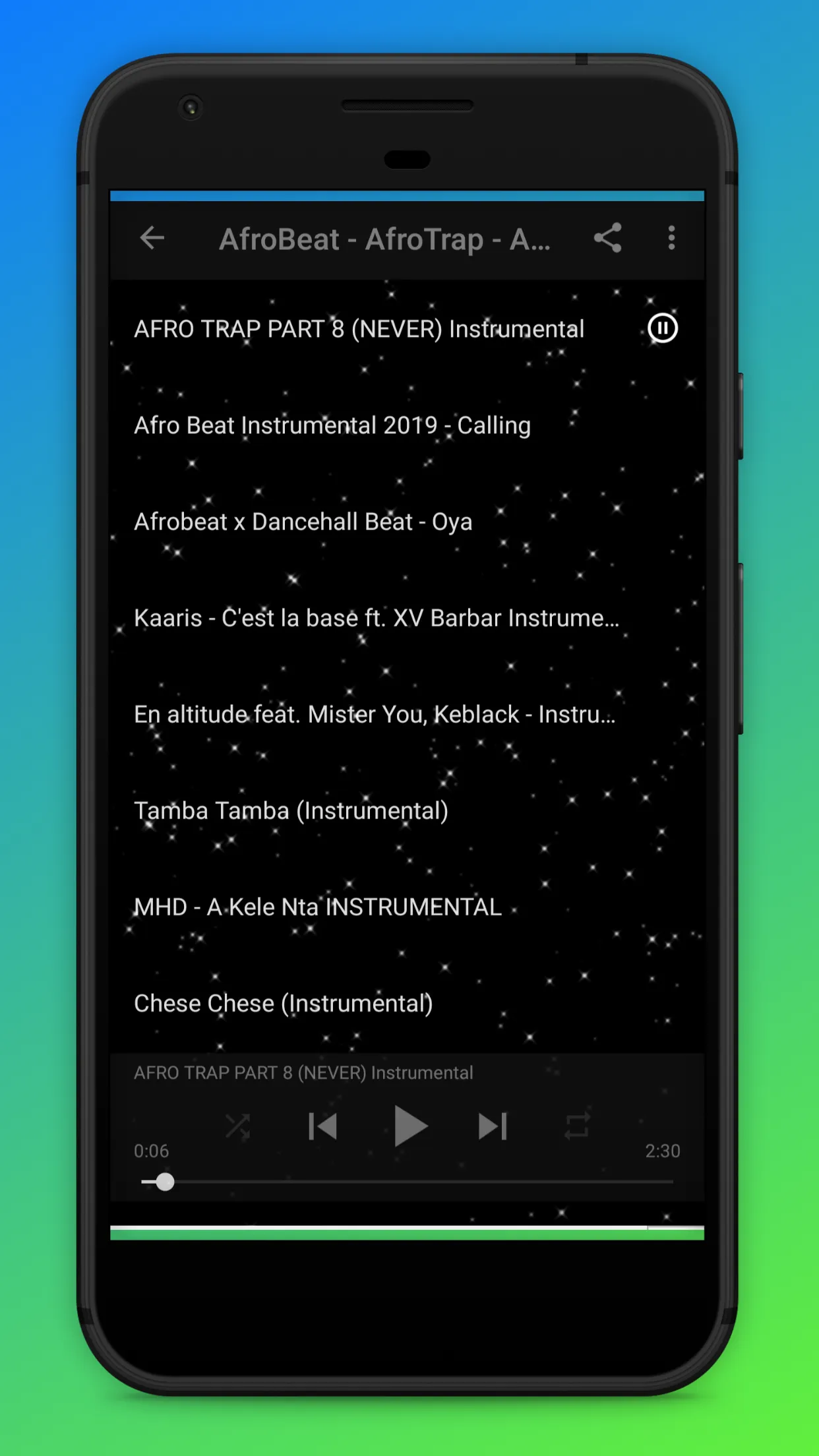 Afro Beat Trap Instrumental | Indus Appstore | Screenshot