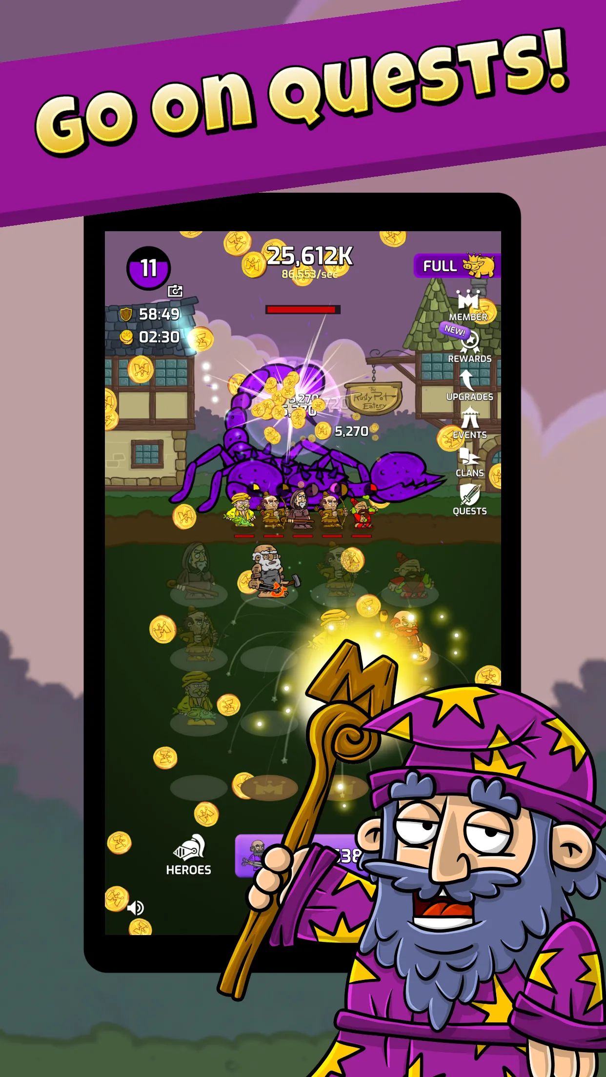 Merge Wars: Fun Idle Game Inc | Indus Appstore | Screenshot