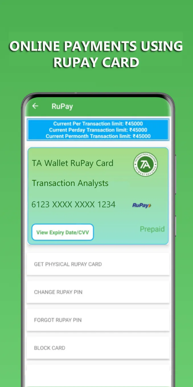 TA Wallet: IMPS, RuPay, BBPS | Indus Appstore | Screenshot