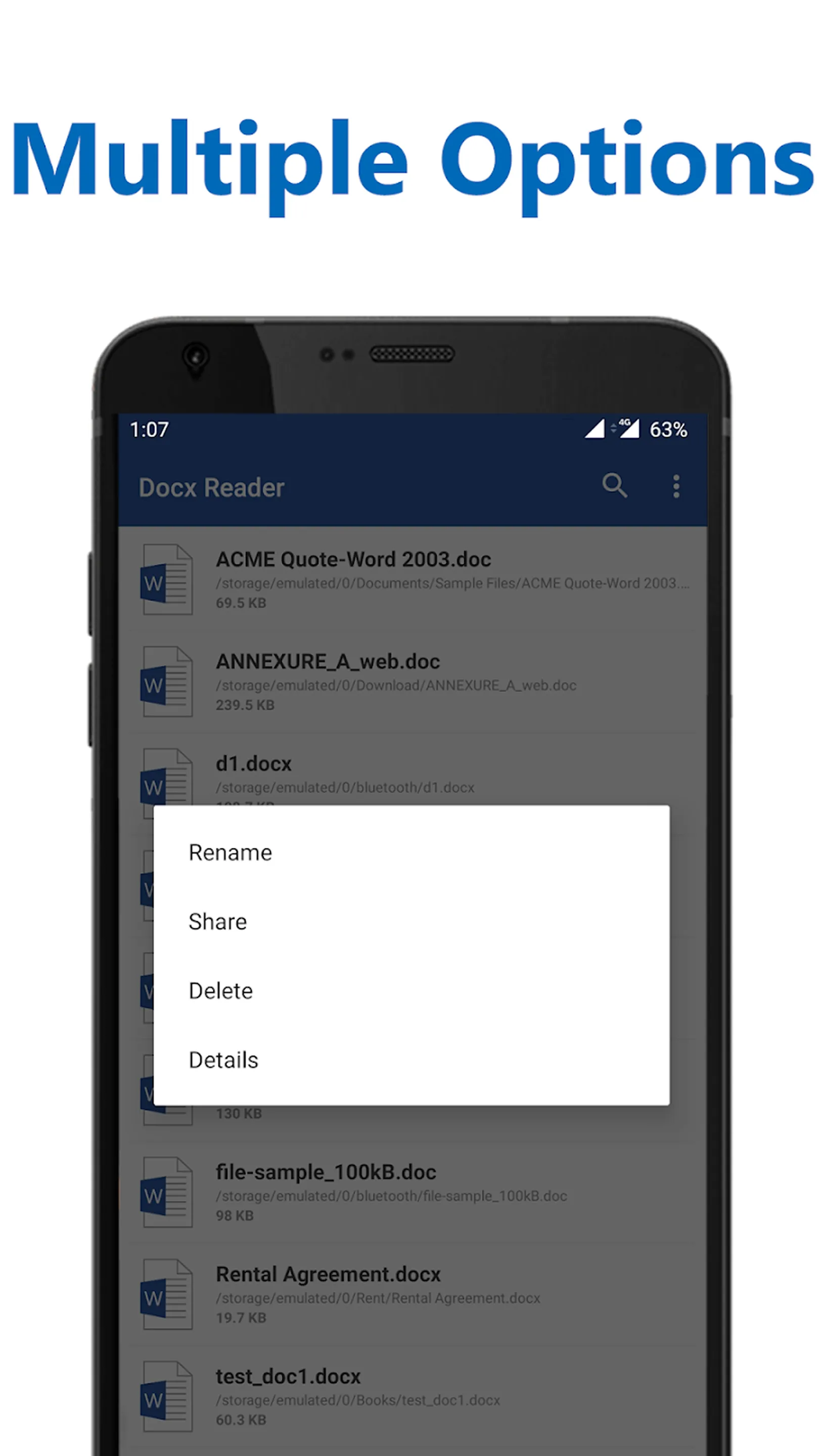 Docx Reader - Office Reader | Indus Appstore | Screenshot