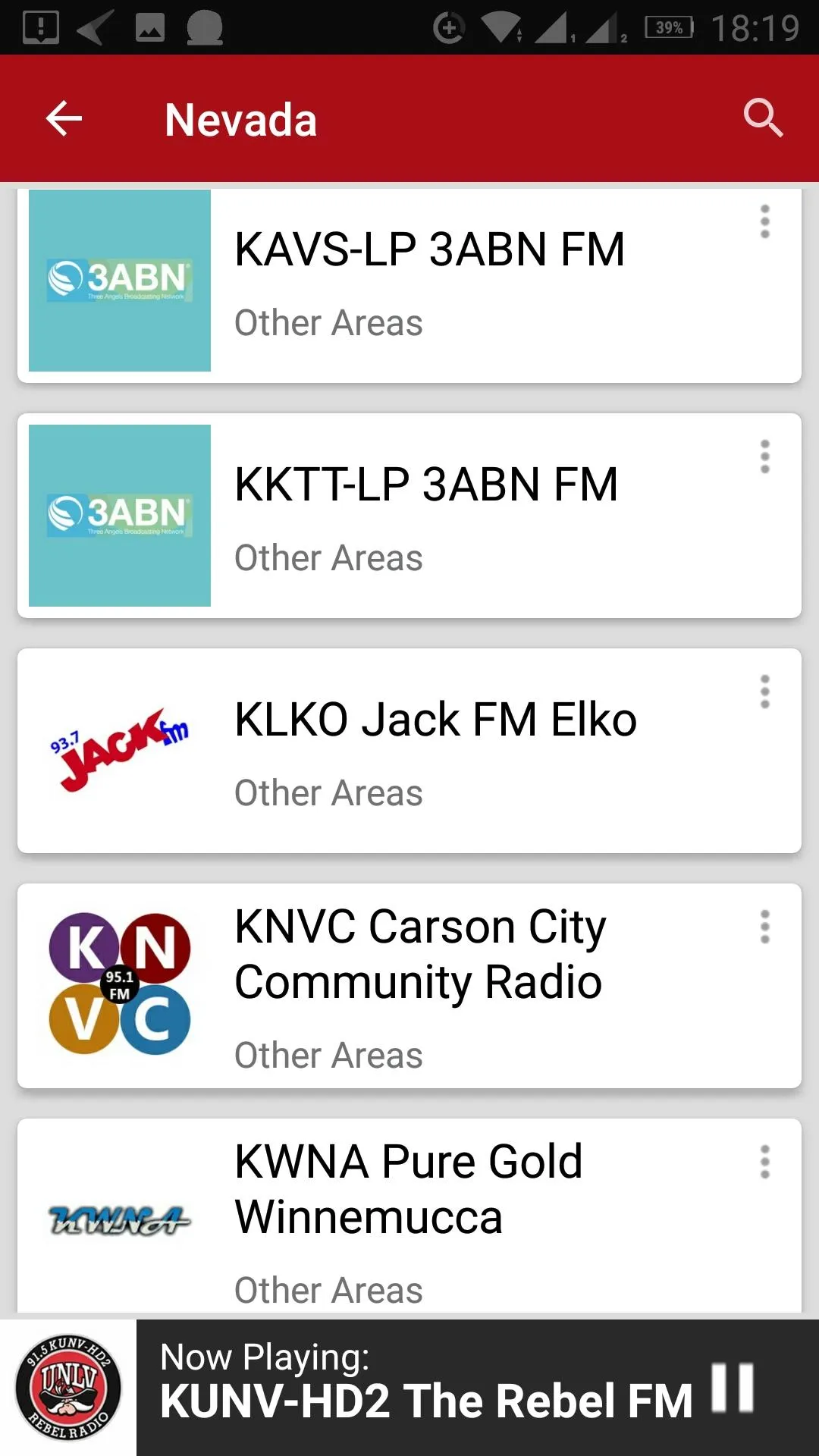 Nevada Radio Stations - USA | Indus Appstore | Screenshot