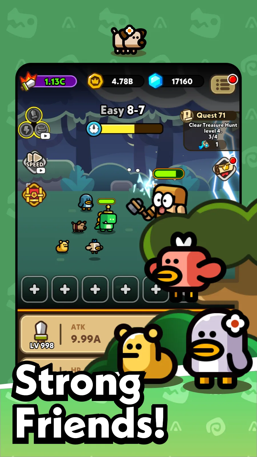 Hero Dino: Idle RPG | Indus Appstore | Screenshot