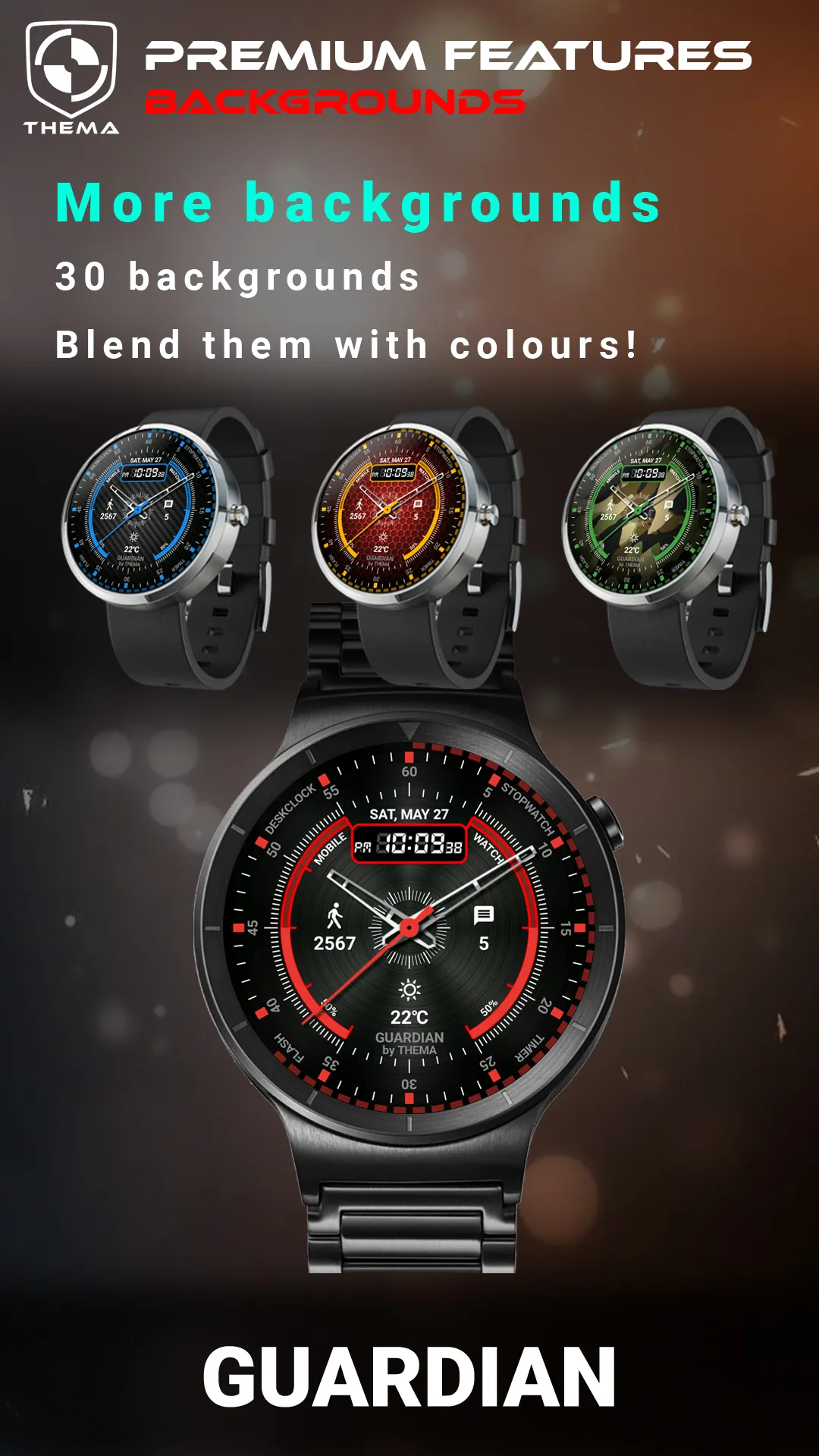 Guardian Watch Face | Indus Appstore | Screenshot