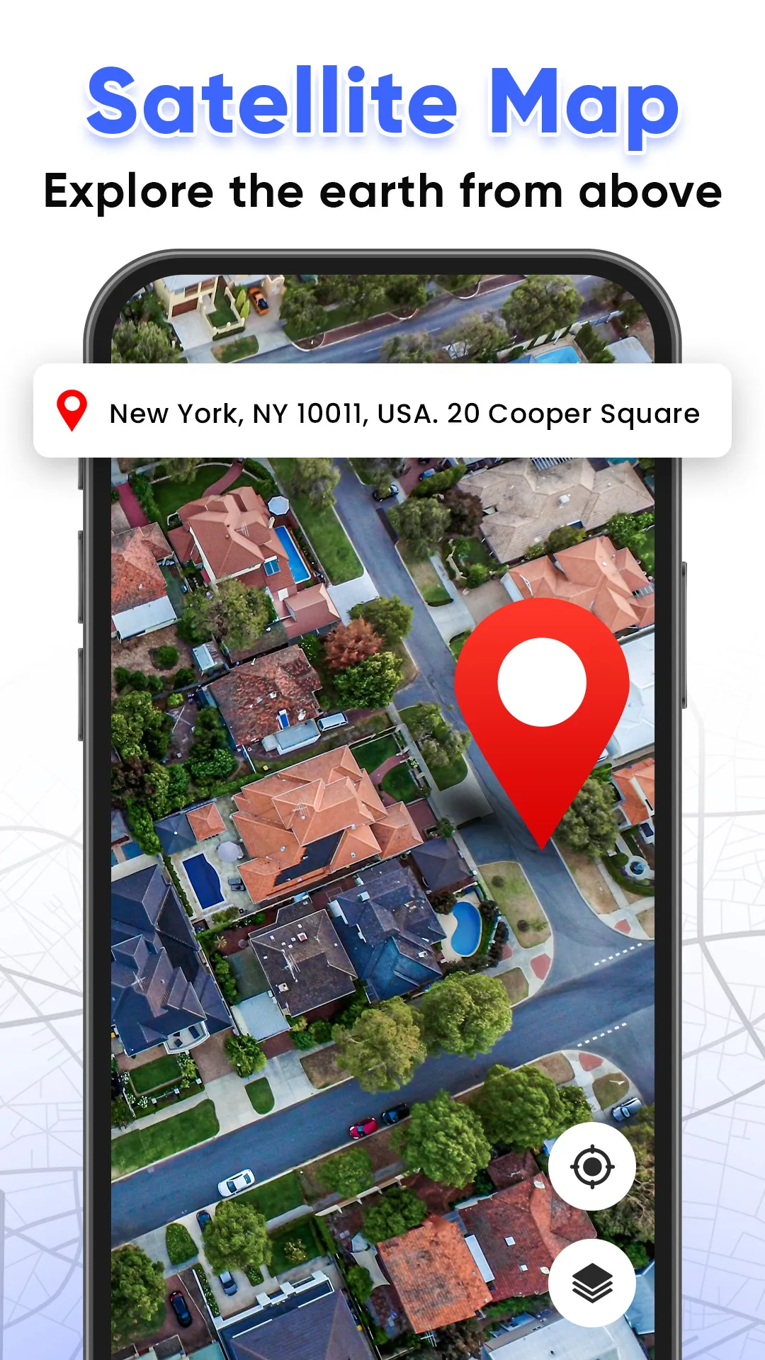 Live Earth Map - GPS Satellite | Indus Appstore | Screenshot