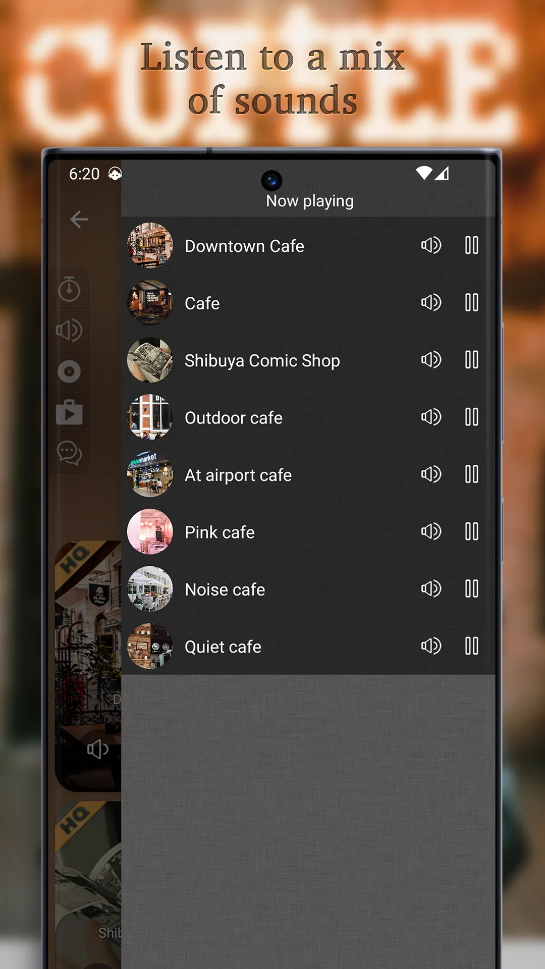 White Noise: Cafe | Indus Appstore | Screenshot