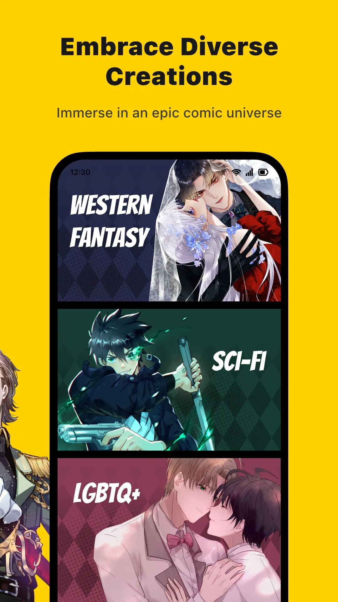 WebComics - Webtoon & Manga | Indus Appstore | Screenshot