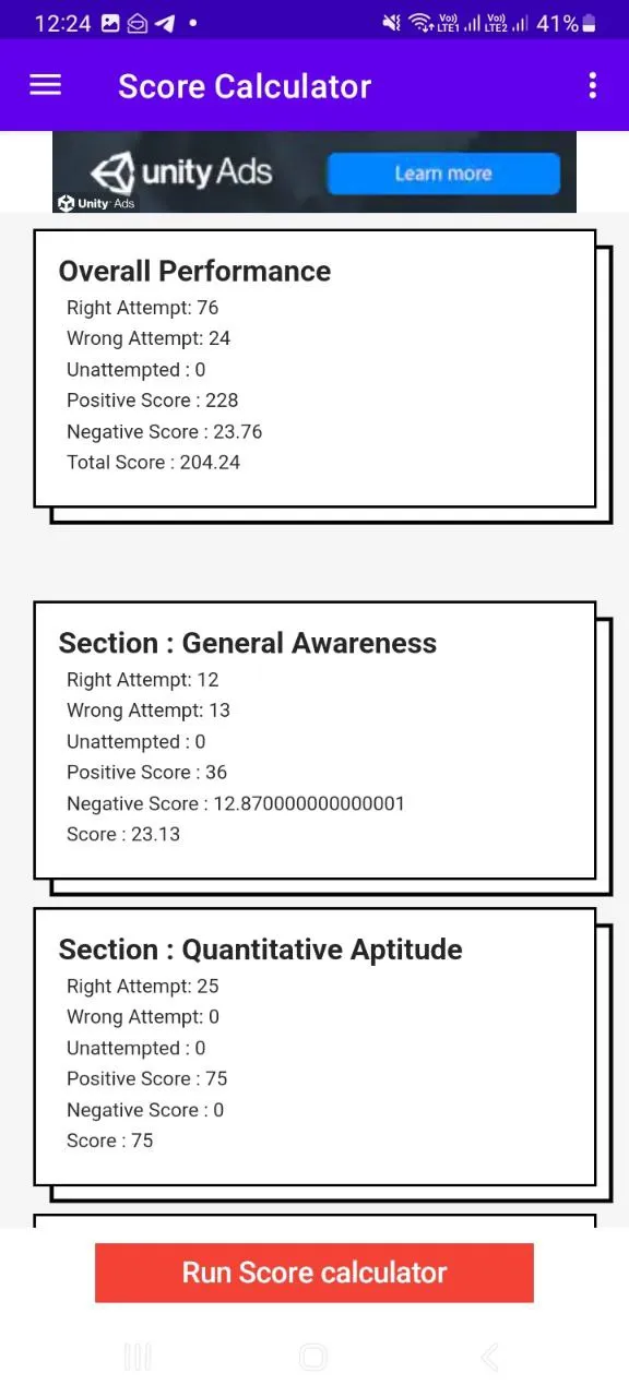 Score Calculator | Indus Appstore | Screenshot