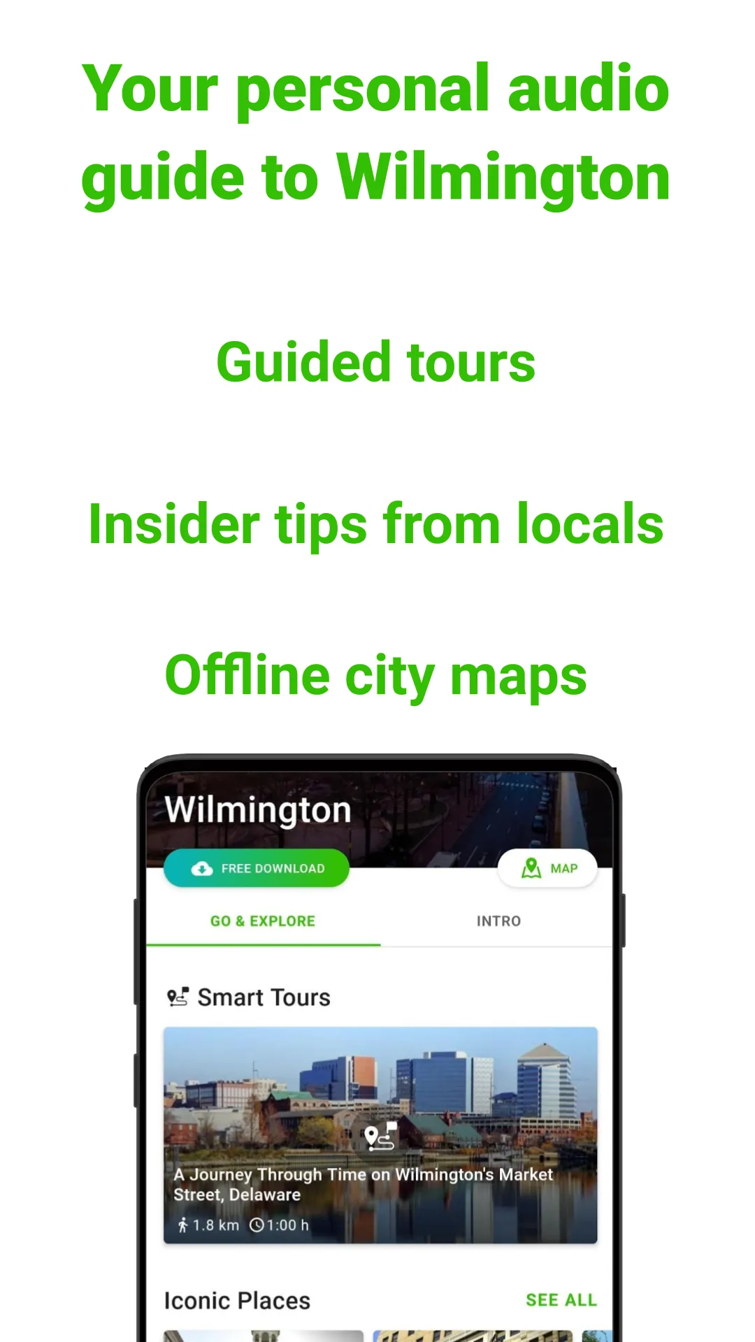 Wilmington SmartGuide | Indus Appstore | Screenshot