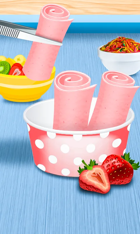 Ice Cream roll summer dessert | Indus Appstore | Screenshot