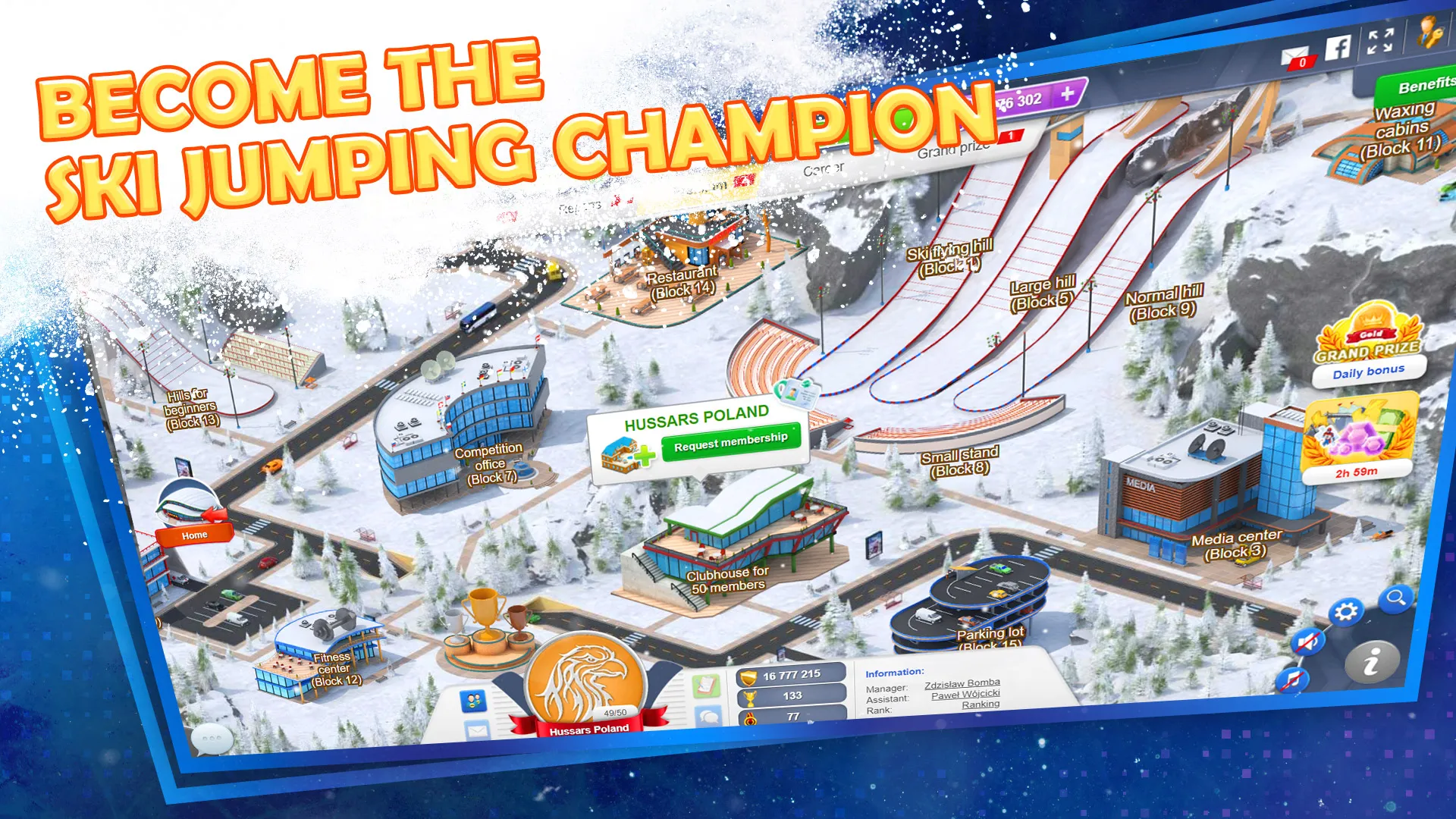 Ski Jump Mania 3 (s2) | Indus Appstore | Screenshot