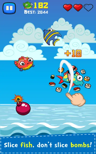 Sushi Ninja | Indus Appstore | Screenshot